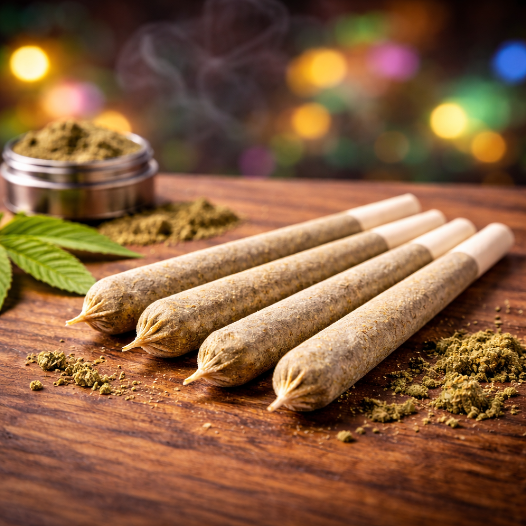 Pre-rolls product category at Lyfted Essentials Co in Washington DC